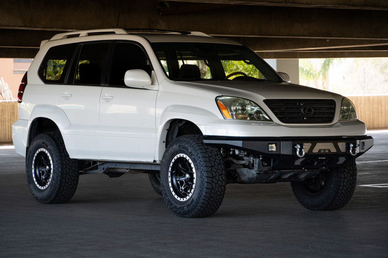 Lexus GX 470 Front Bumper - DV8 Offroad - MTO Series Winch - `03-`09